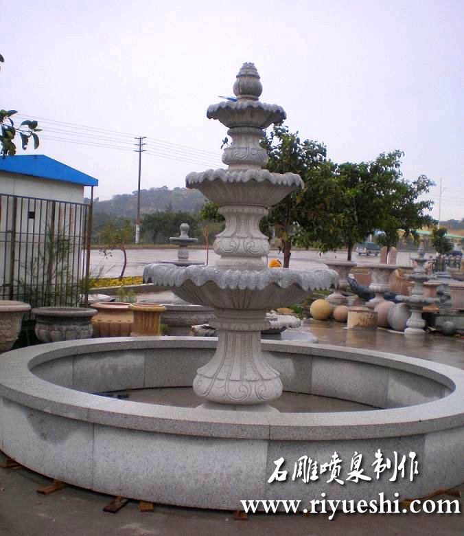 石雕噴泉